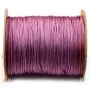 Fil polyester  Violet lavende 1 mm x 2 m