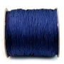 Fil polyester bleu marine 1mm x 2m