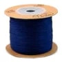 Fil polyester bleu marine 0.5 mm x 180m