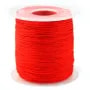 Fil polyester rouge 0.5 mm x 180 m