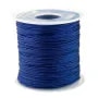 Fil polyester bleu marine 0.8 mm X100m