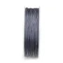 Thread on polyester, in hematite color, 0.8mm x 30m