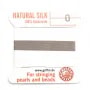 Fil du soie 0.3mm gris x 2m