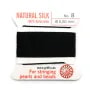 Fil du soie 0.8mm noir x 2m