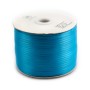 blue sky Double face satin  Thread polyester 3mm x 5 m