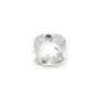 Zirconium transparent carré 8mm x 1pc 