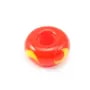Pandora dessin la lune rouge & jaune  x 1pc