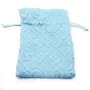 SAC bleu ciel 8x10cm x 1pc