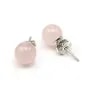 Boucle d'oreill argent 925 aigue marine x 2pcs