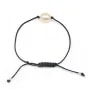 Bracelet cordon perle d'eau douce saumon x 1pc