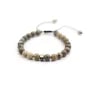 Aquamarine bracelet, in round shape, 8-8.5mm x 1pc