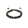 Bracelet en bronzite, de forme ronde, 8-8.5mm x 1pc