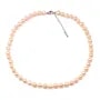 Collier simple Perle D'eau Douce saumon 8-9mm