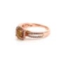 Bague tourmaline en argent 925 rhodié x 1pc