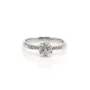 Bague tourmaline en argent 925 rhodié x 1pc