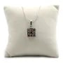 Pendentif tourmaline serti en argent 925 x 1pc
