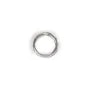 Fermoir mousqueton rond en argent 925 16mm x 1pc