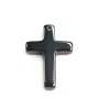 Black cross agate 20x30mm x 40cm