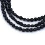 Onyx noir, ronde plate, 6mm x 40cm