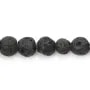 Pierre de lave ronde 4mm x 40 cm