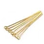 Clou en métal, avec une tête en anneau ouvert, 0.4 * 40mm x 200pcs