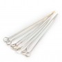 Clou en métal, avec une tête en anneau ouvert, 0.4 * 40mm x 200pcs
