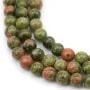 Jaspe unakite ronde 6mm x 39cm