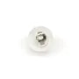 Poussoirs en argent 925 et silicone 5mm x 8pcs