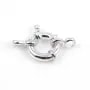Argent 925 Fermoir bouée 10mm x 1pc