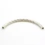 Tube torsade, argent 925 53.5mm x 1pc