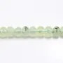 Préhnite Rondelle Facette 4x6mm x 10pcs