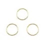 Anneaux ouvert en gold filled 14 carats 1.0x15mm x 1pc