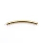 Tube incurcé 20x1.5mm Gold Filled 14 carats x 2pcs