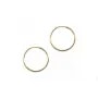14k gold filled hoop earrings to decorate 1.25x20mm x 2pcs