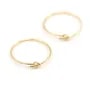 Créoles à décorer en gold filled 14 carats 15x0.7mm x 2pcs