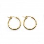 14k gold filled hoop earrings to decorate 15x0.7mm x 2pcs