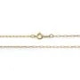 Chaîne Gold Filled 14 carats maille fantaisie 45cm  x 1pc