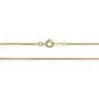 Chaine Gold Filled  SERPENTINE 45cmX1.0mm x 1pc