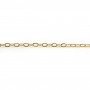 14K Gold filled chaine  1.3x1.8mm x 40cm