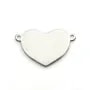 925 sterling silver spacer star 12x17mm x 1pc