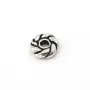Perle intercalaires en argent 925 en forme de fleur 4.80mm x5pcs