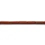 Jaspe rouge, en forme de tube 4x13mm x 40cm