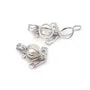 Pendentif ancre en argent 925 rhodié 23x27mm x 1pc