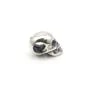 Tête de mort argent 925 7x14mm x 1pc