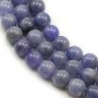 Tanzanite ronde 8mm x 39cm