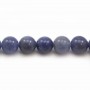 Tanzanite ronde 8mm x 39cm
