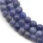 Tanzanite ronde  7-7.5mm x 40cm