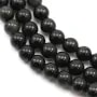Obsidienne ronde 6mm x 40cm