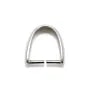 attache pendentif, Argent 925 Rhodié, 10x11mm x  1 PC