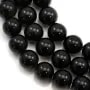 Obsidienne ronde 12mm x 40cm